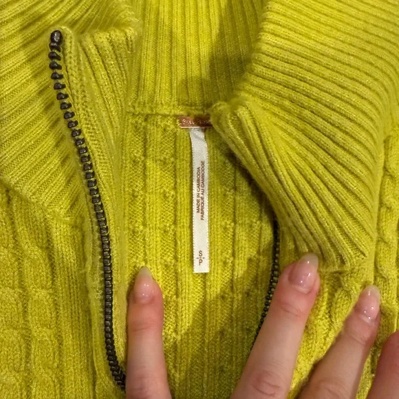 NWT FREE PEOPLE Eliza Mini Skirt Sweater Set SZ S - Picture 6 of 8